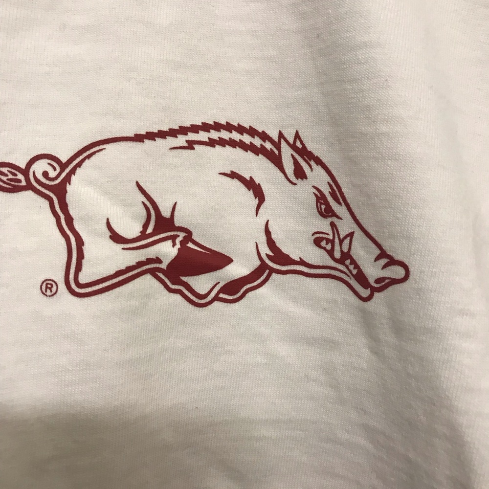 PINK long sleeved Arkansas T